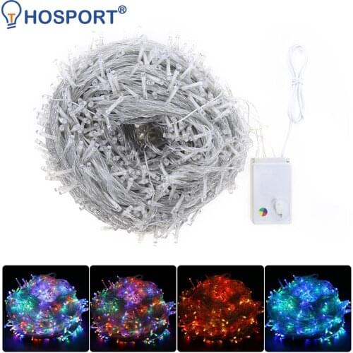 400/800 LED 50/100M Christmas Decoration Home Party Lights String Xmas Outdoor Fairy String Lights Fairy Garland Lamp