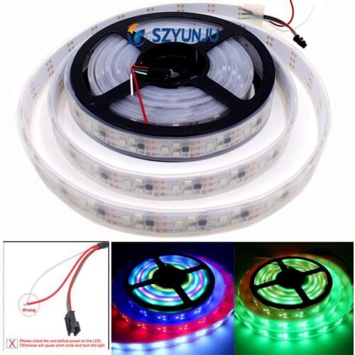 5M 450leds WS2811 16703 90led/m DC12V RGB Dream Full Color LED strip Addressable Dream full color IP67 waterproof