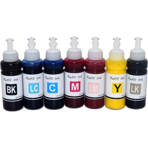 7Color 100ML T034 Pigment Ink for Epson Stylus Photo 2200 Inkjet Printer