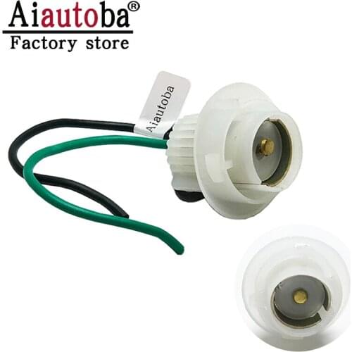 Aiautoba Car Light Accessories 1157 1156 BA15S Brake Turn Signal Light Socket Wiring Harness Connector Plug Pigtail Adapter