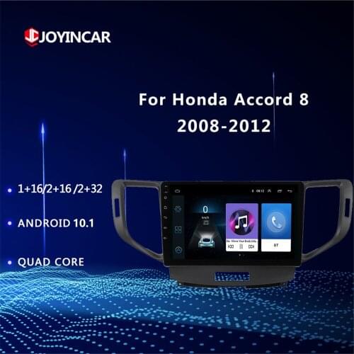 9" Android 10.1 2 Din Car Radio multimedia video player For Honda Accord 8 2008 2009 2010 2011 2012 navigation GPS audio HD 2din