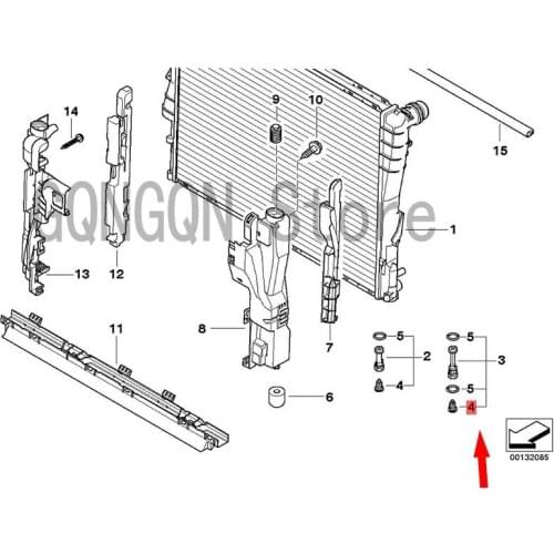 CAR water tank oil drain plug bm wE46 318CI N42 E46 318CI N46 E46 325CI engine water tank cooler gasket rubber ring