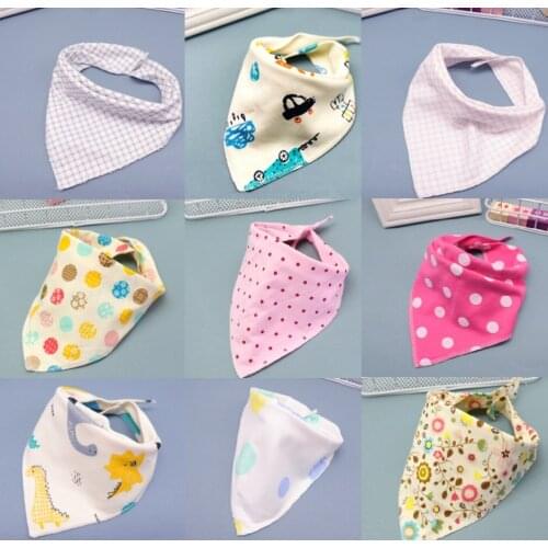 Dog scarf Snap buckle Style Puppy Cat Dog Bandana/Bibs Cotton Washable Bandana Dog Accessories for Small Dog Grooming Products