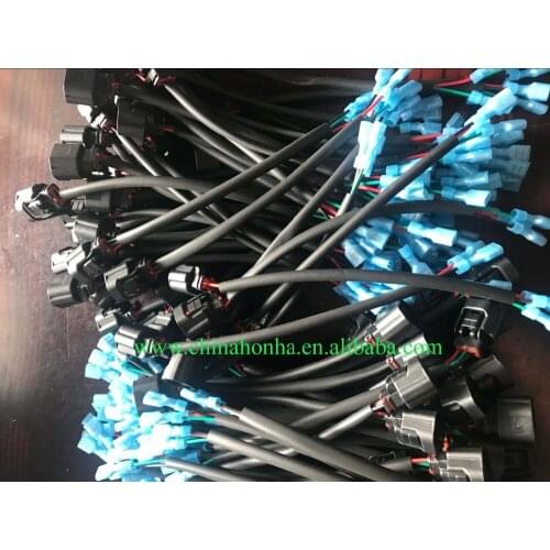 Free shipping 5/10/20/50/100 pcs 7283-8730-30 3 pin waterproof housing connector wire harness with 20cm 20AWG wire