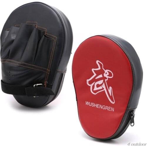 Boxing Mitt Training Focus Punches Pad Glove MMA Karate Combat Thai Kick L69F F03 21 Dropshipping