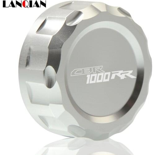 For HONDA CBR1000 RR CBR1000RR CBR 1000RR 2004 2005 2006 2007-2016 Motorcycle CNC Aluminum Rear Brake Fluid Reservoir Cover Cap