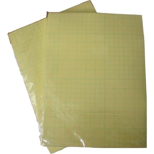 PVC Double sided self-adhesive DIY process strong adhesive transparent high visibility no defects A4(20 pieces / pack