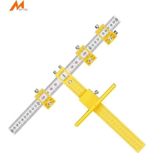 Cabinet Hardware Jig Guide Plastic Installation Handles Knobs Pull on Doors Drawers Metric Precise Positioning 4.5mm Drill Bits