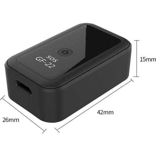 GF22Locator Car vehicle strong magnetic anti-lost theft alarm GPS tracker for elderly children and pets