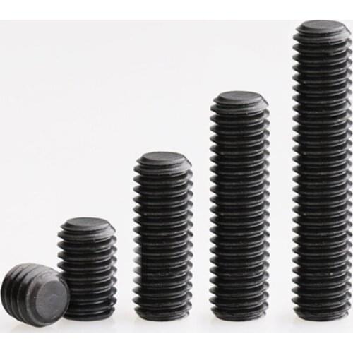 M3M4M5M6M8M10 12.9 level flat-end set screw / Kimi screw / top screw machine headless screw