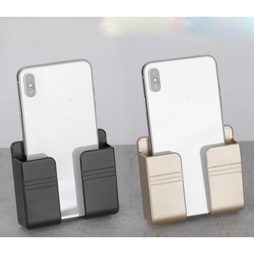 Wall Charger Hook Mobile Phone Holder For Iphone Xiaomi Universal Cellphone Hanging Stand Bracket Hooks Charging Dock Holder