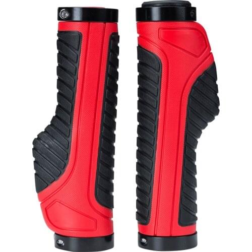 Mountain Bike Rubber Handlebar Lock Non-slip comfort Bike Handle Grips Inner Dia 2.2cm/13cm Ergonomic Grip Bicycle Accessories