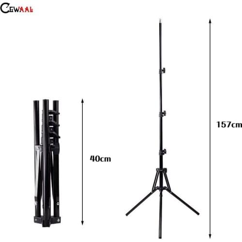 Cewaal 1.6m Heigth Aluminum Tripod with 1/4 Screw for Xiaomi Huawei Live Photography Selfie Tripod For Ring Light Camera New