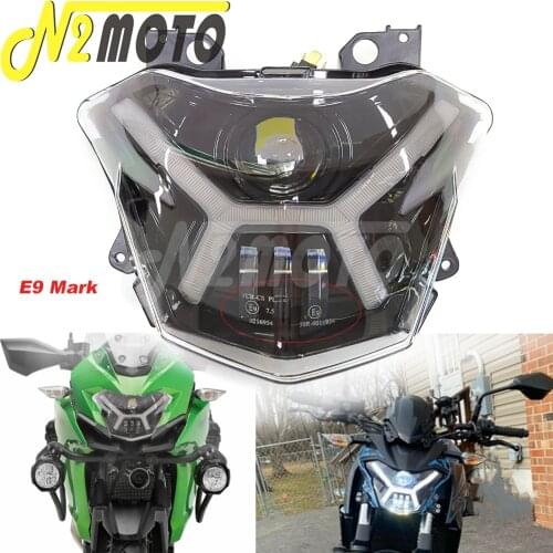 LED Daytime Running Light HO/LO Beam Headlight E9 Front Lamp for Versys-X 300 Z650 Versys X-300 Z 650 ABS 2017-2021 Headlamp