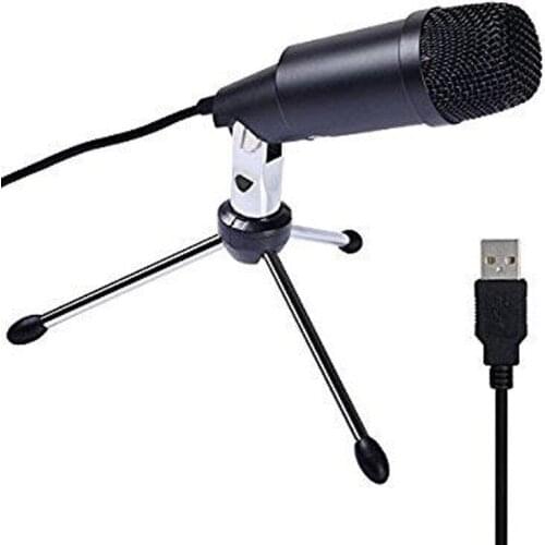 USB Condenser Mic Network K Song Anchor Live Computer Dedicated Microphone Convenient And Practical Desktop Mic