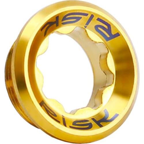 1PCS / Box Bike Titanium Alloy Crank Cover M20x8 MTB Road Bicycle Chainwheel Crank Arm Cover Bolt Screw Lid