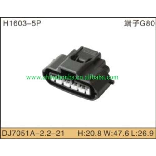 10 pcs 5Pin for Engine Plug Female Housing Wire Harness Connector Ignition Air Flow Meter Socket MG640945-5