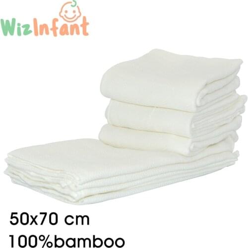 10pcs/Lot)Happy Flute Baby Muslin Squares Cloth 100% bamboo Reusable Nappy Bibs Wipes Burp Cloth Nappy Liners Baby Feeding Wipe