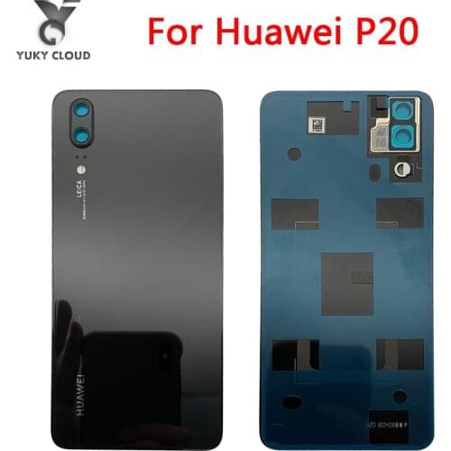 100% Original huawei p20 Battery Cover For P20 Replace the battery cover With camera cover p20
