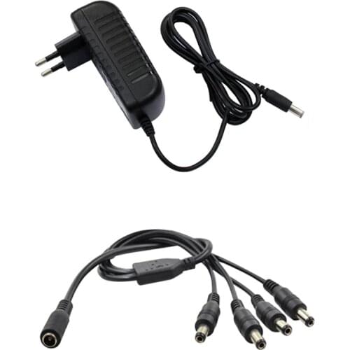 DC 12V for 4 camera Video Surveillance System