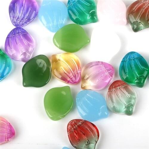 Beautifully Designed Hole 2mm Gradient 10 style Shell Beads Czech Two Colors Glass Beads Craft DIY Jewelry Making Accessories