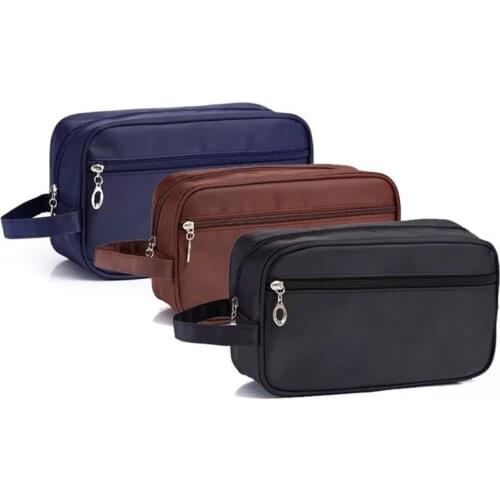 Double-Layer Cosmetic Bag Toiletries Organizer Waterproof Female Storage Make up Cases Travel Outdoor Girl Makeup Bag