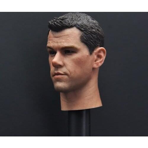 Custom 1/6 Scale Male Man Boy Version Matt Damon Head Sculpt Headplay F 12" Action Figure Body Fit for Hot Toys body figure
