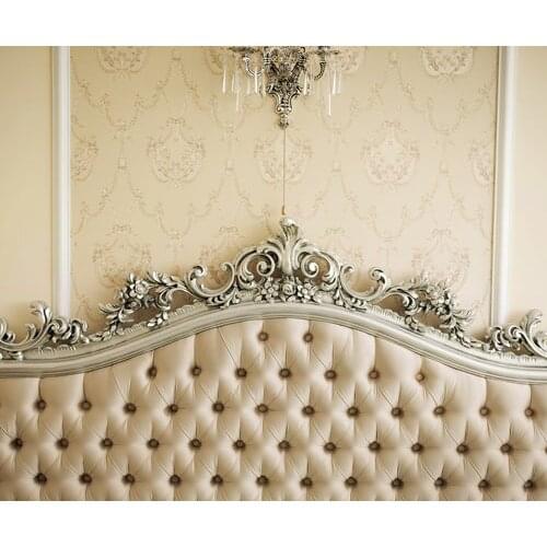 5x7ft tufted headbord printed newborn photo backdrops Art backdrop for studio children photography backgrounds