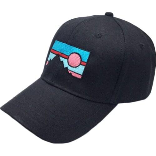 Dusk Sunset Embroidery Cotton Hat New Mens And Womens Baseball Cap Fashion Dad Hats Spring And Autumn Cotton Golf Caps TG0053