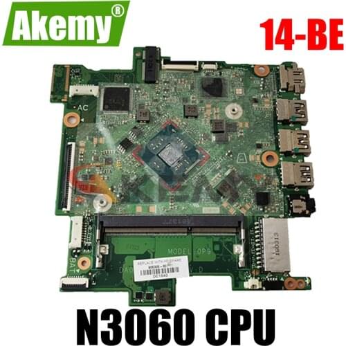 For HP 14-AX 14-BE 14T-AX Laptop Motherboard With N3060 CPU 32GeMMC 905305-601 905305-001 DA0P9MB16D0 MB 100% Tested Fast Ship