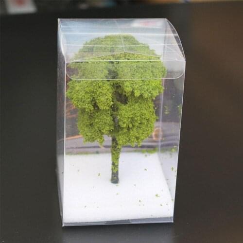 Sand Table Landscape Tree Model Military Simulation Vegetation Train Railway Scene Building Diy Y1L2