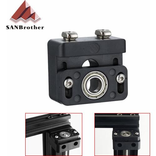 3D Printer Upgrade Aluminum Z-Axis Leadscrew Top Mount for CR-10/CR-10S, Ender 3/Ender 3Pro Metal Z-Rod Bearing Holder