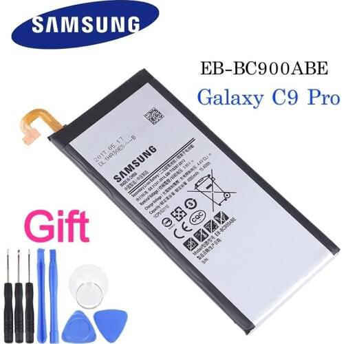 EB-BC900ABE 4000mAh Samsung Original Replacement Battery For Samsung Galaxy C9 Pro SM-C9000 C9008 C900F C900Y Batteria de phone
