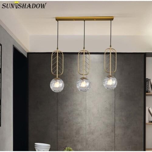 Black&Gold Led Pendant Light Modern Home 110v 220v Pendant Lamp For Living Room Bedroom Bedside Dining Room Kitchen Hanging Lamp