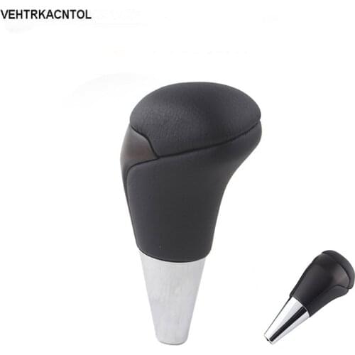 VEHTRKACNTOL Automatic Transmission Leather Gear Shift Knob For Toyota Prado LC200 Land Cruiser 2016-2019