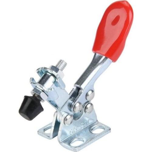 200Pcs/Lot GH-201 Metal Horizontal Toggle Clamp Quick Release Toggle Clamps Set Hand Tool Toggle Clamp For Fixing Workpiece