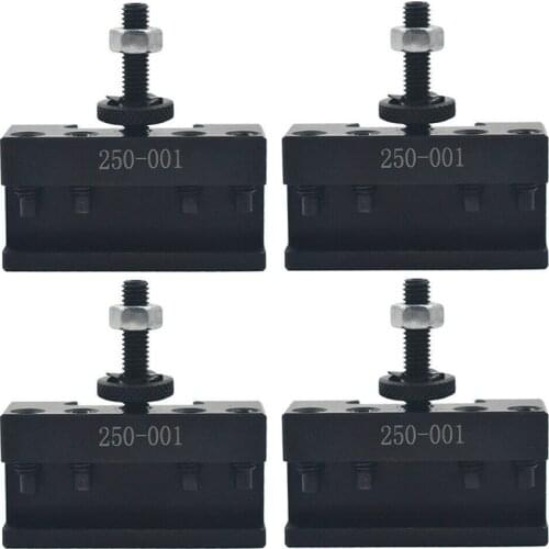 4PC SETS 250-001 0XA Quick Change Tool, Turning Tool Holder Steel Material HOLDER