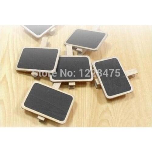 1pcs/lot Mini Blackboard Wood Tabletop Chalkboard Creative Decor Blackboard GiftSchool Supplies