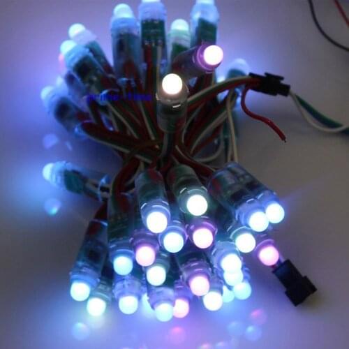 500 pcs 12mm WS2811 2811 IC RGB Led Module String Waterproof DC5V Digital Full Color LED Pixel Light