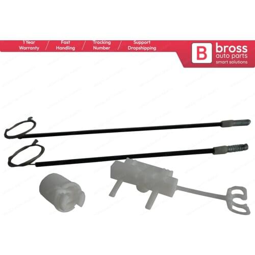 Bross Auto Parts BWR5284 Manual Window Regulator Repair Set Rear Right Door 51789673 for Fiat Linea. Fast Shipment Top Store