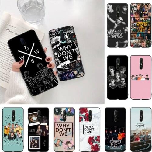 Why Don't We Fashion Phone Case For Oppo A5 A9 2020 Reno2 z Renoace 3pro A73S A71 F11
