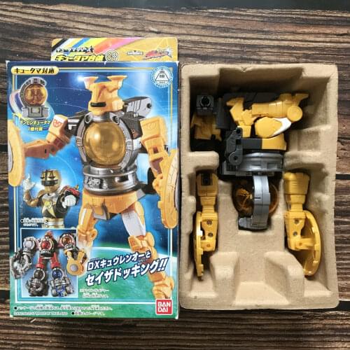Super Sentai Action Figure UCHU SENTAI KYURANGER Fit and Transform DX Tenbin Voyager Joint Movable Model
