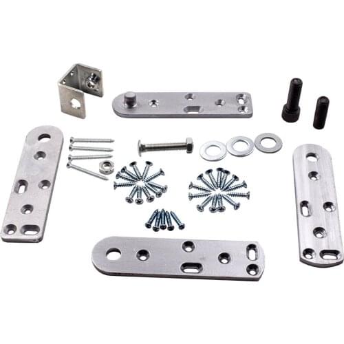 For Quality Invisible Door Hidden Bookcase Bookshelf Door Pivot Hinge Kit