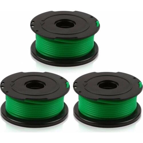 3PCS Spool & Line For Black & Decker GL7033 GL8033 GL9035 Strimmer A6482 *100% Brand New And High Quality