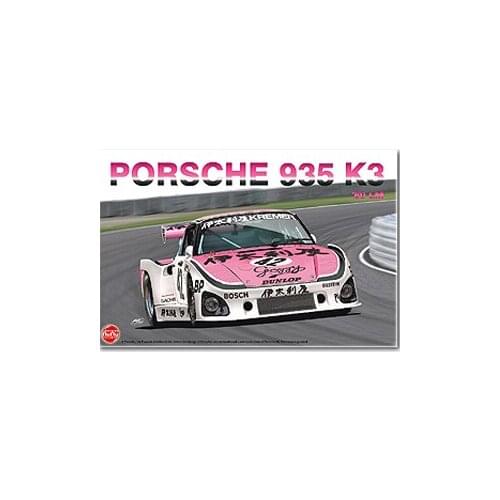NUNU plastic assembly car model 1/24 scale Porsche 935K3 Italiya 1980 Le Mans adult collection DIY assembly kit PN24029