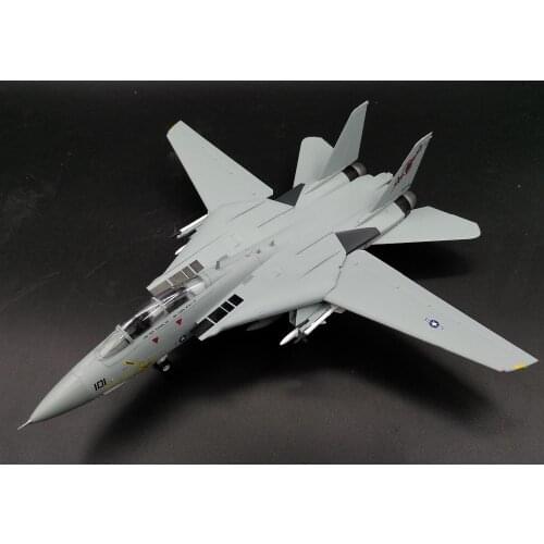 Trumpet 1:72 US Navy F-14B male cat fighter VF74 devil squadron 37187 finished product model