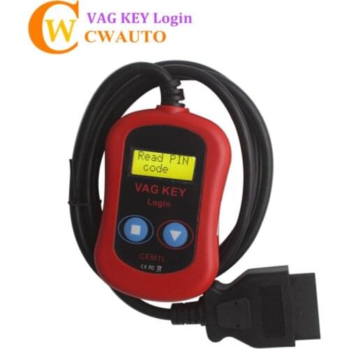 New VAG Key Login Transponder Key Programmer Support Read key Pin Code