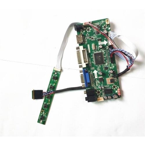 For LP133WH1-TLC1/TLB1/TLD1/TLD2 HDMI-Compatible+VGA+DVI LED PC LVDS 40 Pin WLED 1366*768 M.NT68676 display controller board