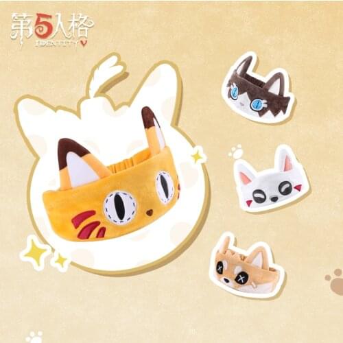 Headbands Game Identity V Mr Whisker Alexander Shiba Inu Theme Cosplay Hairpin Maid Hair Accessorie Hair Band Girls Xmas Gifts