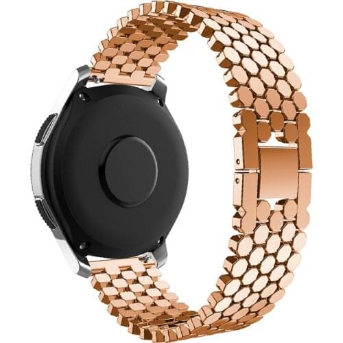 22mm huawei gt watch strap for samsung galaxy watch 46mm gear S3 frontier band amazfit pace huawei 2 classic bracelet metal belt